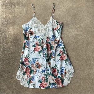 Victoria’s Secret Vintage Floral Satin Camisole